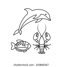 Sealife Logo Template
