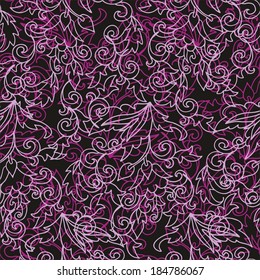 Sealmess laced floral pattern