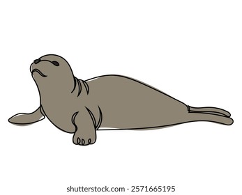 Seals in a continuous line pattern and can be edited later