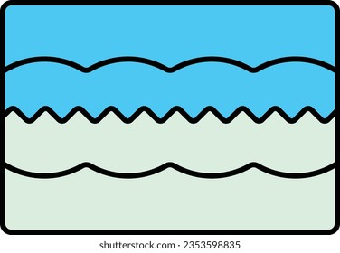 seam cutting design material sewing Outline