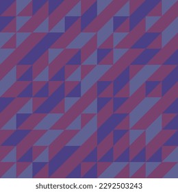 Seam less triangles and quadrangles pattern. Simple seamless polygon pattern.