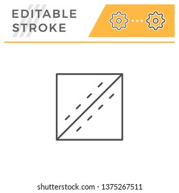 Seam line icon
