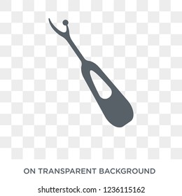 Seam ripper icon. Seam ripper design concept from Sew collection. Simple element vector illustration on transparent background.