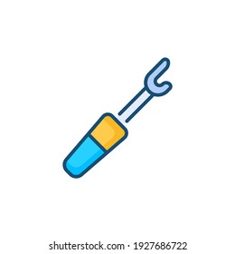 Seam Ripper icon in vector. Logotype