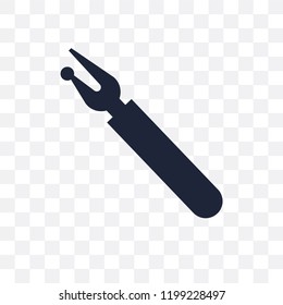 Seam transparent icon. Seam symbol design from Sew collection. Simple element vector illustration on transparent background.