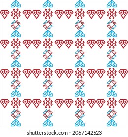 Seamles abstract pattern traditional design