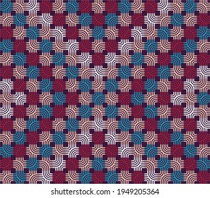 Seamles Background vector based on circular shape