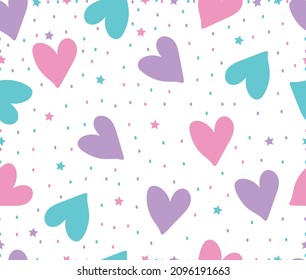 margaritas de amor estrellas y puntos de polka