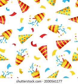 vector de fondo con tema de cumpleaños de patrón de marineros