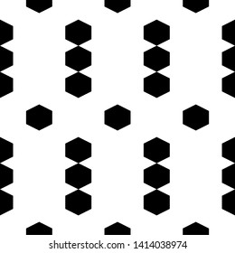 Seamles pattern. Hexagons. Polygons background. Hexahedrons wallpaper. Figures motif. Hexagon shapes backdrop. Digital paper, web designing, textile print. Vector.