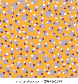 Seamles patters in round shapes, like stones. Perfect for background, fabrics, clothing, websites.