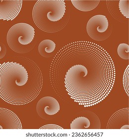 Nahtleute sabstraktes geometrisches Punktmuster. Vektorgrafik