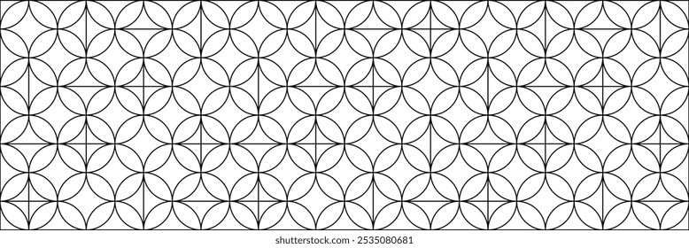 seamless 1 geometric abstract pattern circle triangle curve
