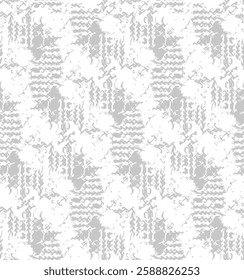 Seamless 2 colour used geometric zigzag texture Gray colours pattern background for textiles, tiles, wallpapers..,