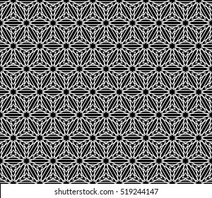 Seamless 3d cubes pattern. Abstract geometric fashion design. silver on black. Vector illustration. For fabric, wallpaper, interior, invitation