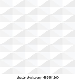 Seamless 3d Curve  wave Pattern Grayscale Background 