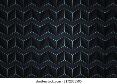 Fondo Geométrico 3D sin inconvenientes, fondo abstracto