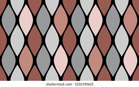 Seamless abstarct geometric pattern. Vector Illustration.