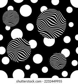 Seamless abstarct geometric  pattern. Vector Illustration.
