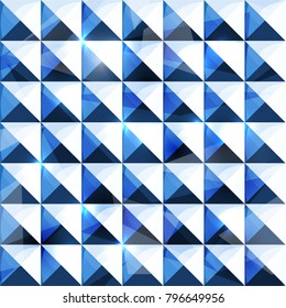 Fondo gemétrico 3d abstracto y sin soldadura - eps10 vectoriales