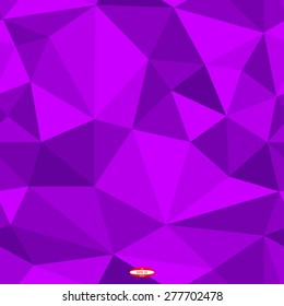 seamless abstract angular dark purple pattern with triangle. vector illustration
