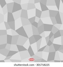 seamless abstract angular dull grey pattern with quadrangle. vector illustration