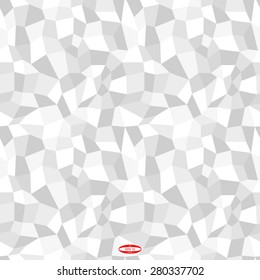 seamless abstract angular grey white pattern with quadrangle on ash background. vector illustration