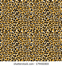 Seamless abstract animal fur pattern 