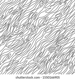 Seamless abstract animal pattern made with vector images,