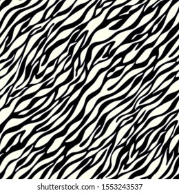 Seamless abstract animal pattern made with vector images,