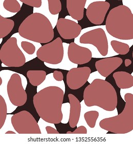 Seamless abstract animal print pattern