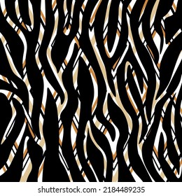 Seamless abstract animal skin  pattern. Vector Illustration.