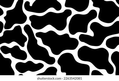 Seamless abstract animal skin pattern. Vector Illustration.