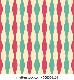 Seamless abstract arabian curve pattern texture background