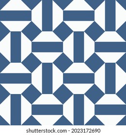 Seamless abstract architectural pattern tiles background. Vector illustration.
