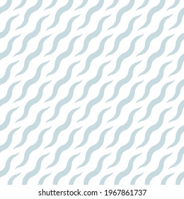 Seamless abstract art banner. Simple design. Blue wave abstract background. Nature background vector. Holiday decoration. Modern fluid art.