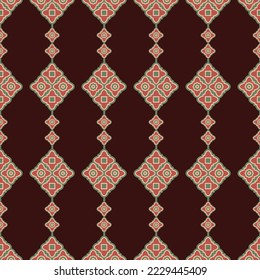 Seamless  abstract art design for textile motif. pattern