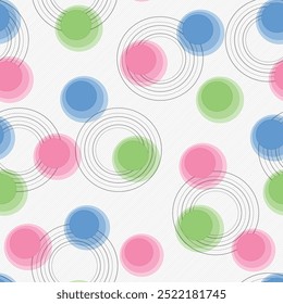 Seamless abstract art pattern design.