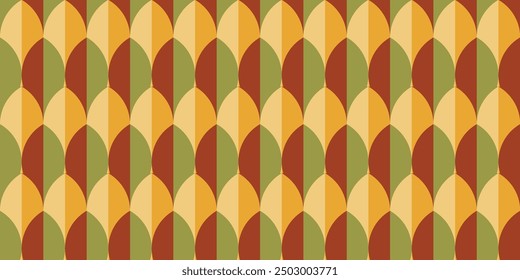 Fondo abstracto de otoño sin fisuras, fondo de patrón geométrico de otoño, textura de hoja abstracta con tema de otoño.