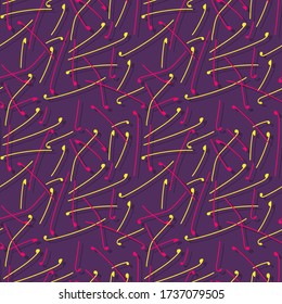 Un fondo abstracto sin inconvenientes con líneas de tracción a mano caóticas.