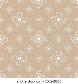 Seamless abstract background in beige colors