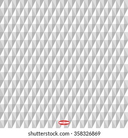Seamless Abstract Background. Black white Rhombuses and grey Triangles. Vector illustration