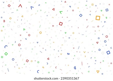 Nahtloser abstrakter Hintergrund für Feier, Veranstaltung, Zeremonie, Geburtstag, Feier und andere Zwecke. Vektordesign.
