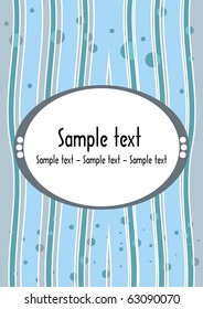 Seamless abstract background with circle elements