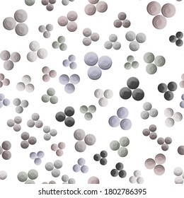 Seamless abstract background with circles.