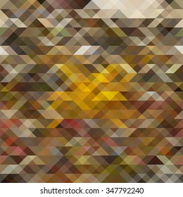 Seamless abstract background of colored squares in military style. vector illustration