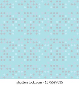 Seamless abstract background of colored varied circles for design.