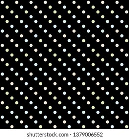 Seamless abstract background of colored varied circles for design.