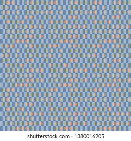 Seamless abstract background of colored varied circles for design.
