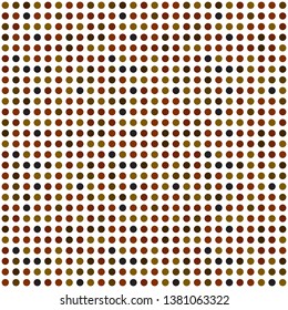 Seamless abstract background of colored varied circles for design.